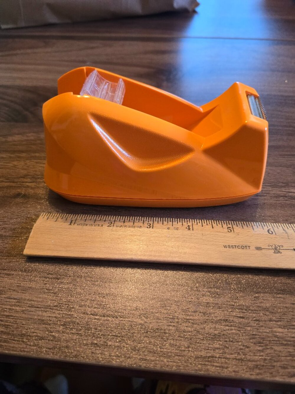 Retro Tape Dispenser Orange